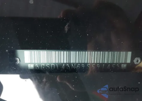 2009 Saturn Vue V6 Xe из США, поврежденный, VIN 3GSDL43N69S591453